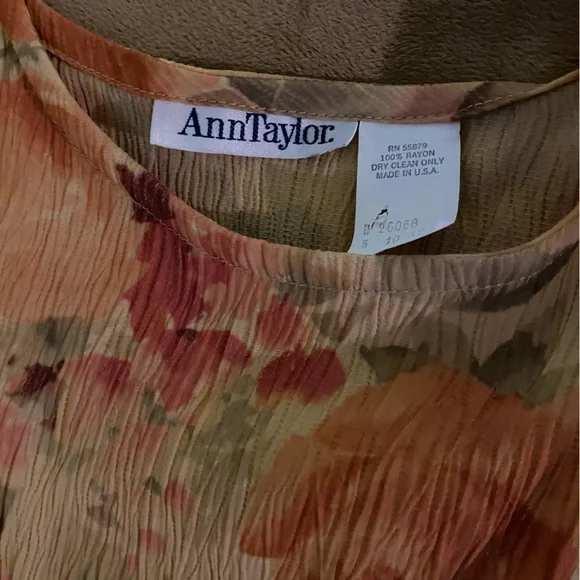 Ann Taylor Skirt And Top Matching Set Sz 10 - Picture 6 of 8